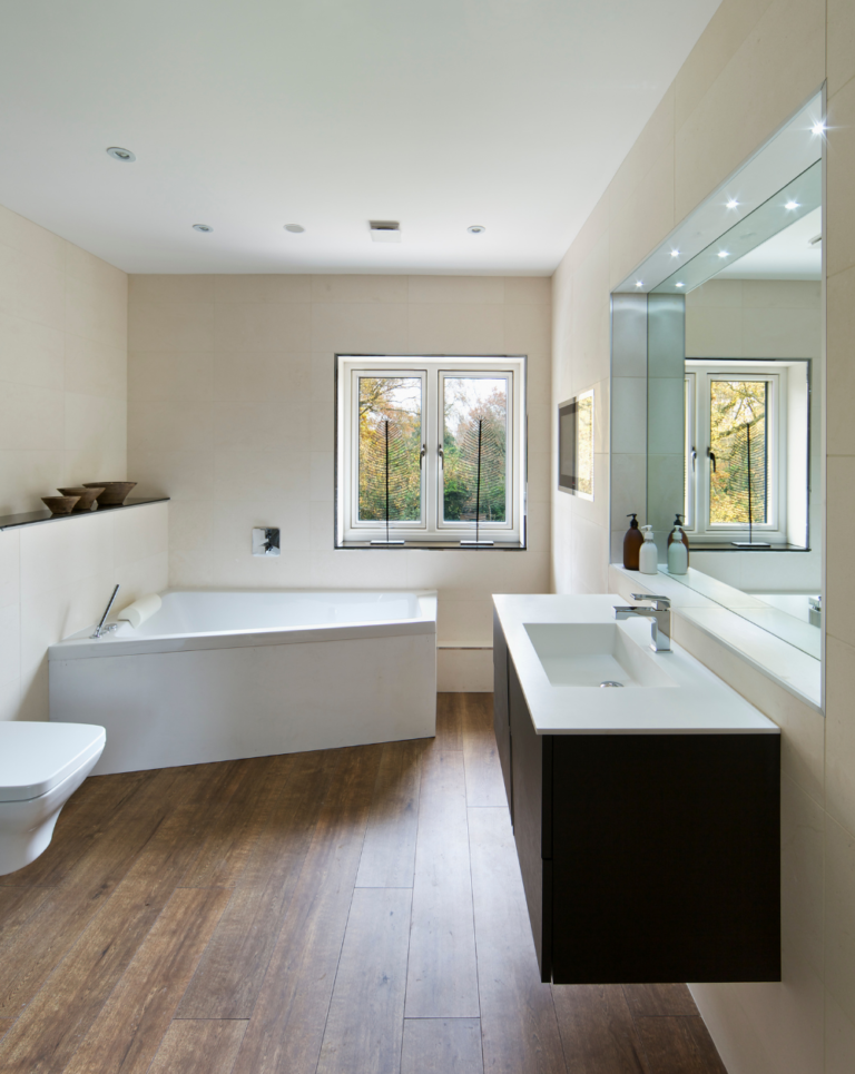 Luxury Vinyl Plank (LVP) flooring has emerged as a popular choice for bathrooms due to its versatility and practicality.